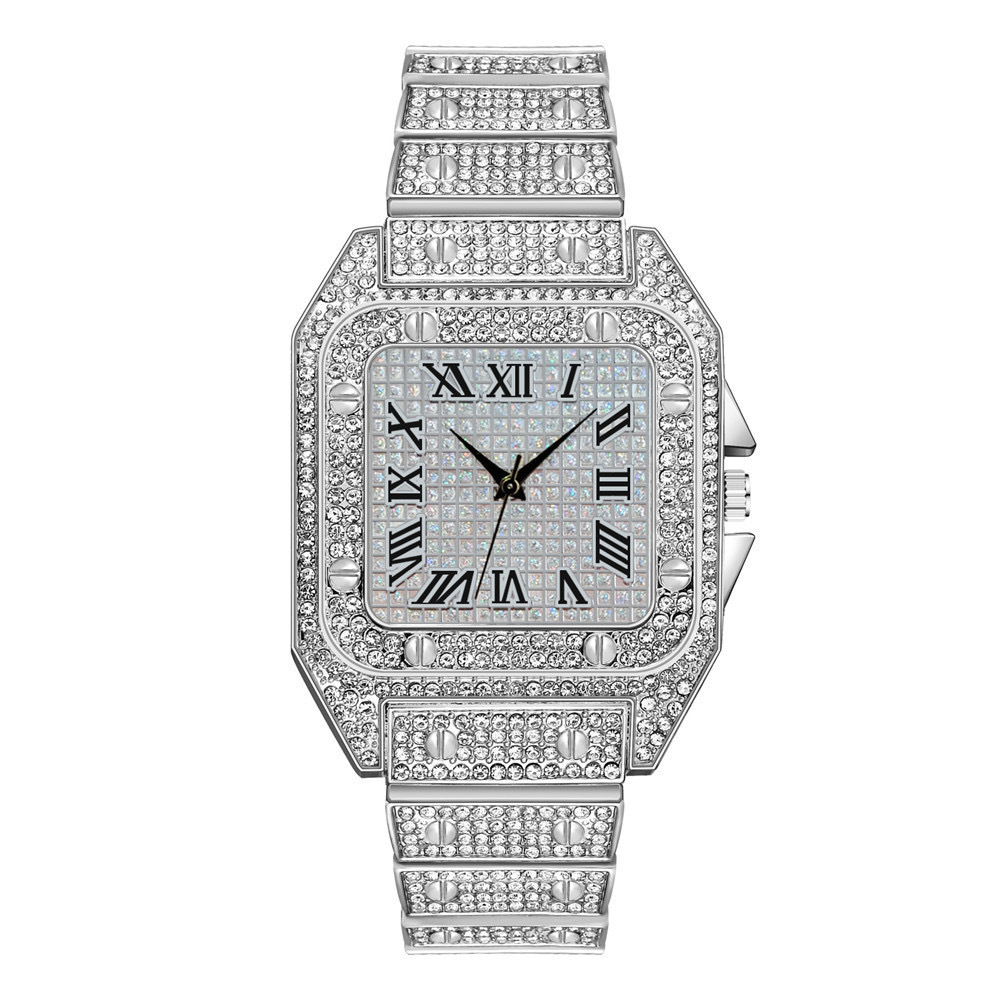 White Diamond Roman Watch