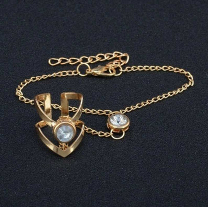 Crystal Linked Chain Hand Harness